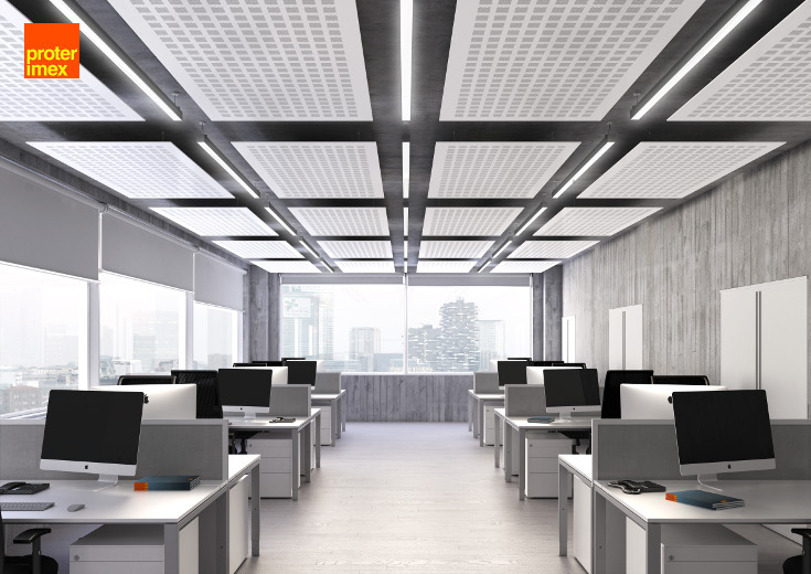 Soffitto riscaldamento e raffrescamento radiante